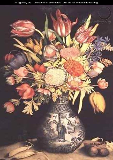 Ming Vase of Flowers - Giovanna Garzoni