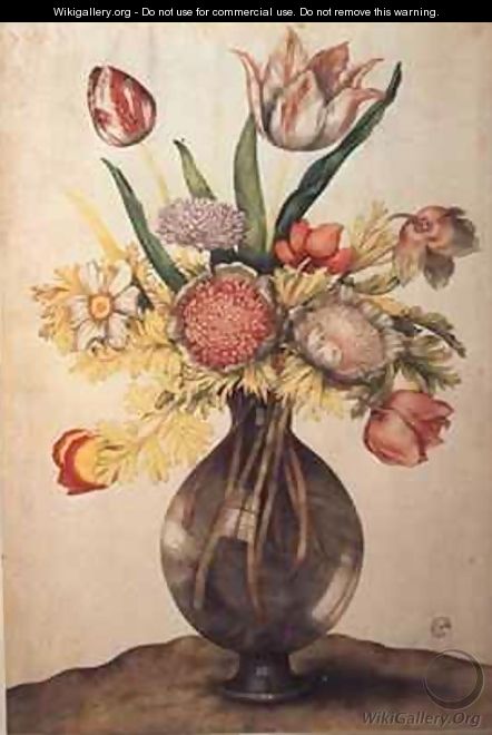Vase of Flowers - Giovanna Garzoni