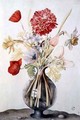 Vase of Flowers with Daffodils Carnations and Anemones - Giovanna Garzoni