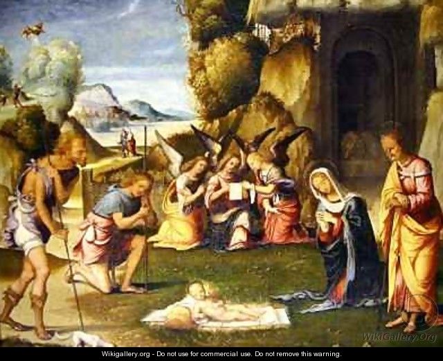 Adoration of the Shepherds - Garofalo