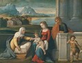 The Holy Family with St John and St Elizabeth - Garofalo
