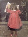 Portrait of the Artists daughter Alethea Garstin - Norman Garstin