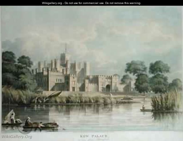 Kew Palace as seen from Brentford - (after) Gendall, John