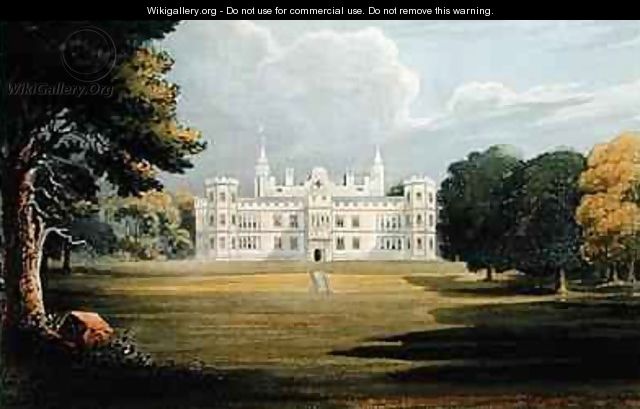 Mount Edgecumbe from Ackermanns Repository of Arts - (after) Gendall, John