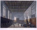 Great School Room of Rugby from History of Rugby School - (after) Gendall, John