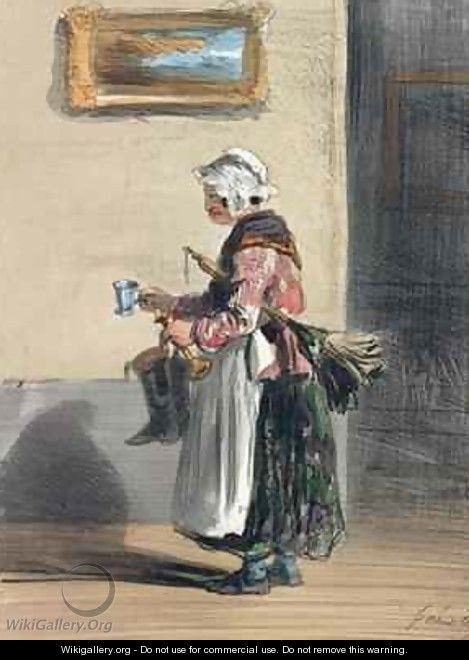 The Cleaning Lady - Alfred Andre Geniole