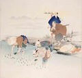 Rice Planting - Ogata Gekko