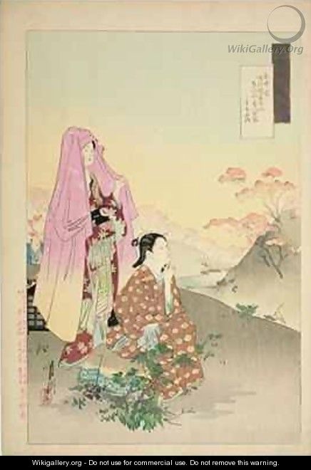 Women Admiring Maples - Ogata Gekko