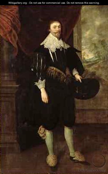 Portrait of William Style of Langley - Gortzius Geldorp