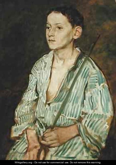 Portrait of a Boy - Eduard Karl Franz von Gebhardt