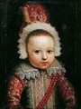 Portrait of an Infant - Wybrand Simonsz. de Geest