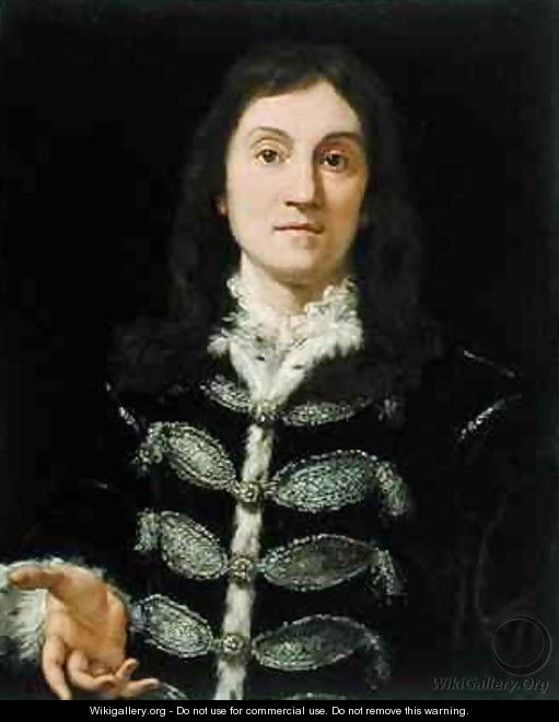 Portrait of a Man - Giovanni Battista (Baciccio) Gaulli
