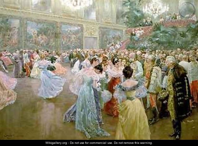 Court Ball at the Hofburg - Wilhelm Gause