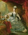 Portrait of Marie Antoinette 1755-93 Queen of France - Jacques - Fabien Gautier - Dagoty