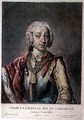 Portrait of Charles Emanuel III 1701-73 King of Sardinia - Jacques - Fabien Gautier - Dagoty