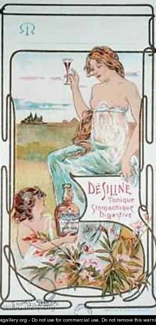 Advertisement for Desiline stomach digestive tonic - Gaston Gerard