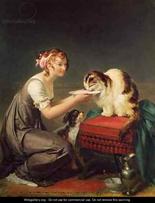 The Cats Lunch - Marguerite Gerard
