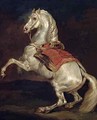 Napoleons Stallion Tamerlan - Theodore Gericault
