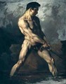 Study of a Male Nude - Theodore Gericault