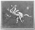 Centaur kidnapping a nymph - Theodore Gericault