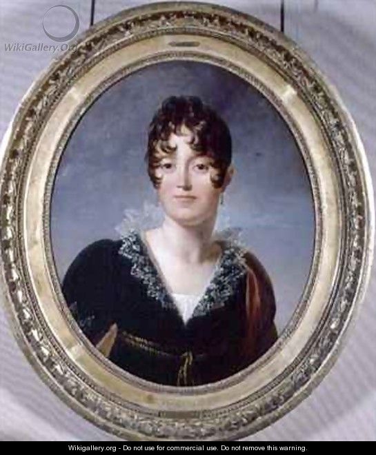 Portrait of Desiree Clary 1781-1860 Princess Royal of Sweden - Baron Francois Gerard