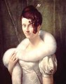 Portrait of a woman with a hair pin - Baron Francois Gerard