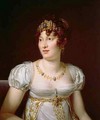 Portrait of Caroline Murat - Baron Francois Gerard