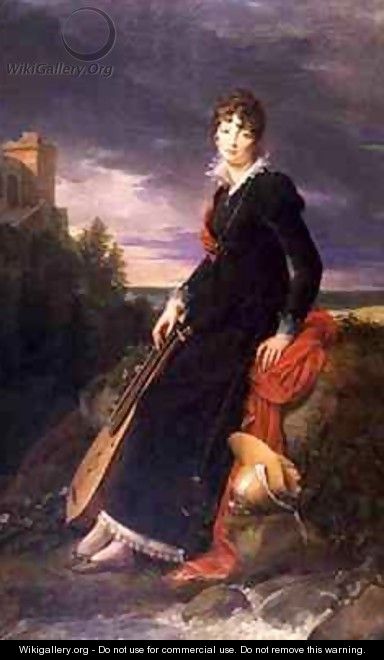 Portrait of Catherine Starzenska - Baron Francois Gerard