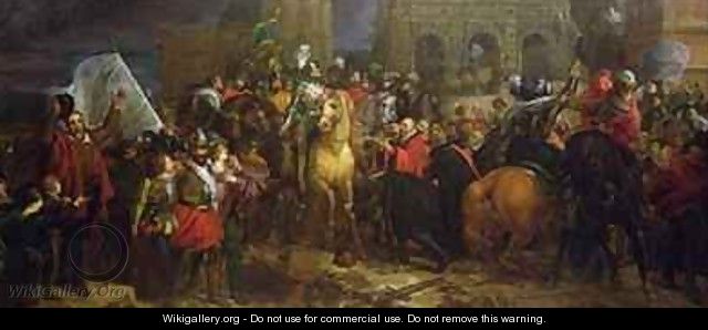 The Entry of Henri IV into Paris on 22 March 1594 - Baron Francois Gerard
