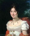 Portrait of a Lady in an Empire Dress - Baron Francois Gerard