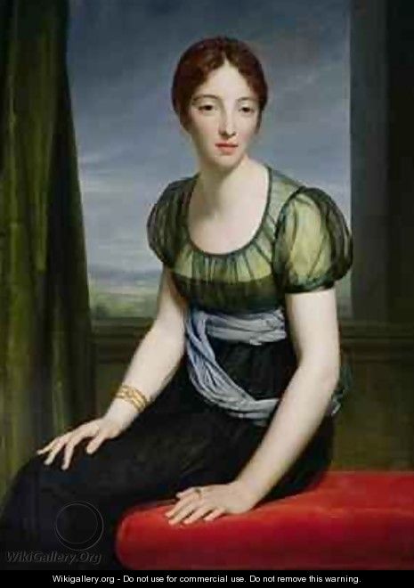Portrait of Madame Regnault de Saint Jean dAngely 1775-1857 - Baron Francois Gerard