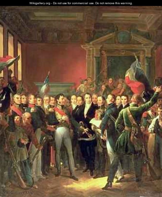 The Reading of the Declaration of Deputies - Baron Francois Gerard
