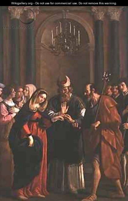 Marriage of the Virgin - Bartolomeo Gennari