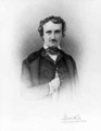 Portrait of Edgar Allan Poe 1809-49 - Ismael Gentz
