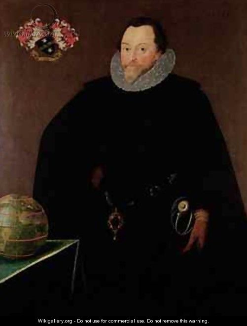 Portrait of Sir Francis Drake 1540-1596 - Marcus The Younger Gheeraerts