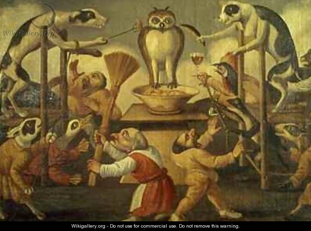Temptation of the Owl - Pier Leone Ghezzi