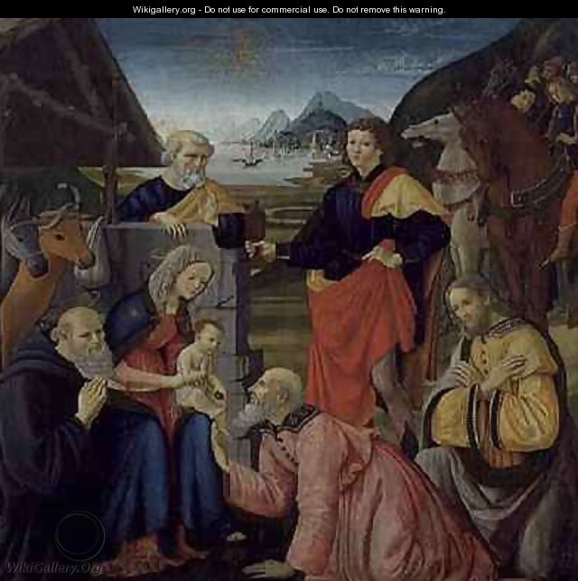 The Adoration of the Magi - Davide Ghirlandaio