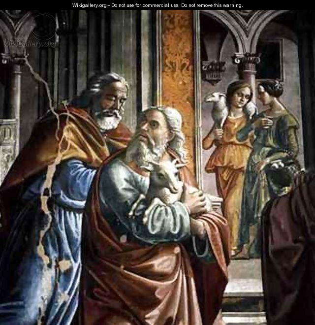 The Expulsion of Joachim from the Temple - Davide & Domenico Ghirlandaio