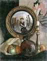 Still Life with Self Portrait - Mark Gertler