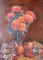 Still life with Chrysanthemums - Mark Gertler