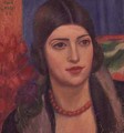 Portrait of a young woman - Mark Gertler