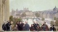 Fragment of the panorama of The History of the Century - Henri & Stevens, Alfred Gervex