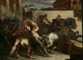 The Wild Horse Race at Rome - Theodore Gericault