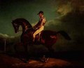Jockey mounted on a racehorse - Theodore Gericault