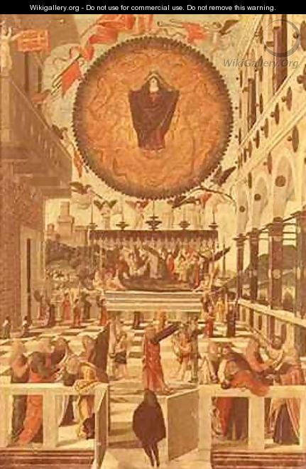 The Dormition and Assumption of the Virgin - Gerolamo da Vicenza