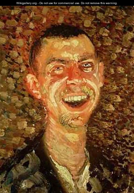 Self Portrait Laughing - Richard Gerstl