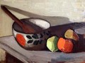 Bowl Spoon and Apples - Mark Gertler