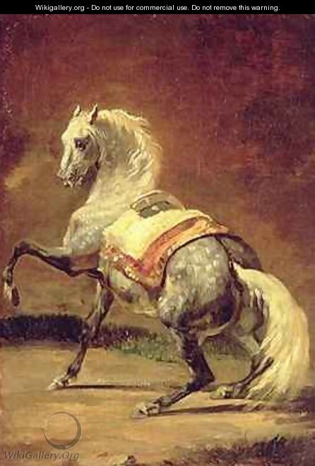 Dappled Grey Horse - Theodore Gericault