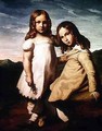 Alfred Dedreux 1810-60 as a Child with his Sister Elisabeth - Theodore Gericault