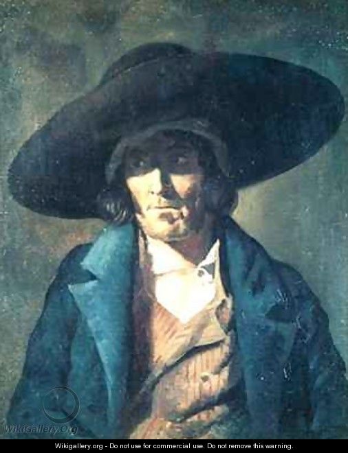 Portrait of a Man The Vendean - Theodore Gericault